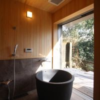 京都府京都市北区平野鳥居前町84-1の賃貸物件/浴槽は信楽焼。