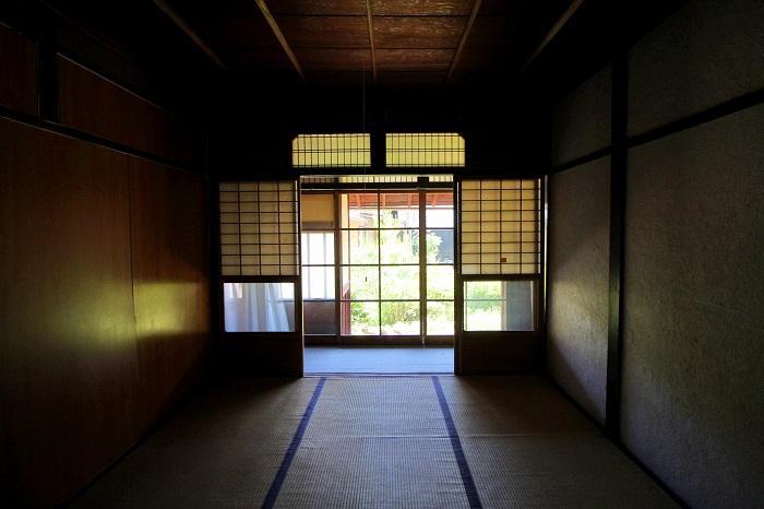 京都府京都市左京区岩倉上蔵町の賃貸物件/中庭が見える部屋