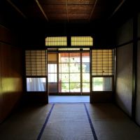 京都府京都市左京区岩倉上蔵町の賃貸物件/中庭が見える部屋
