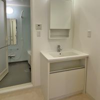大阪市西区靱本町2丁目の賃貸物件/ゆったりとした洗面と浴室