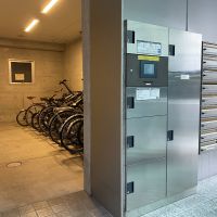 大阪市西区靱本町2丁目の賃貸物件/自転車置き場と宅配ボックスも完備