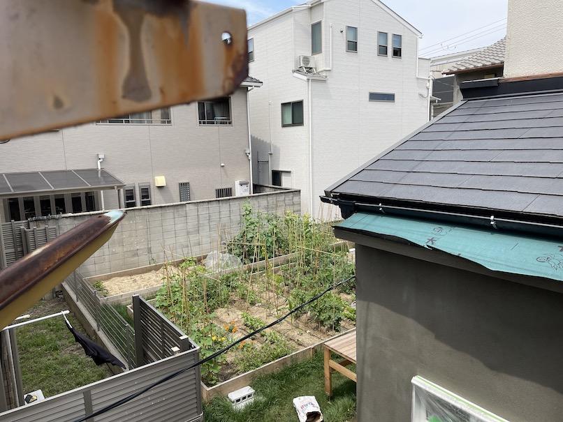 大阪市住吉区上住吉１丁目の賃貸物件/室内からも農園の緑を眺めることができます。
