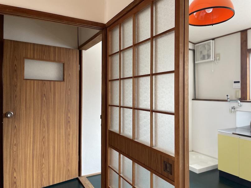 大阪市住吉区上住吉１丁目の賃貸物件/古建具もまだまだ健在。
