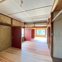 大阪市生野区生野西1丁目の賃貸物件/2階は広々ワンルーム！赤色襖で自由自在に仕切って