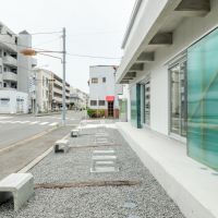 大阪市城東区今福東1丁目12-13の賃貸物件/角テナントさんが専用使用できるスペース