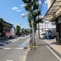 豊中市西緑丘１丁目の賃貸物件/前面道路。徒歩1分でスタバがあります。