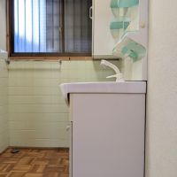 豊中市西緑丘１丁目の賃貸物件/【3階】洗面室。タイルは白になります。
