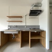 堺市南区原山台1丁2-1の売買物件/造作キッチン、コンロは4口のガスコンロです