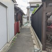大阪市城東区蒲生４丁目の賃貸物件/住宅街から路地を抜けた先にあります。