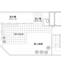 大阪市北区天満３丁目４&minus;１１の賃貸物件/屋上図面