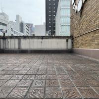 大阪市中央区平野町2丁目の賃貸物件/当時流行していたスクラッチタイル