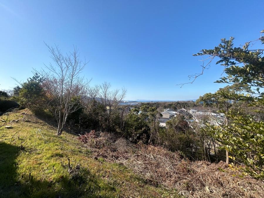 大阪府泉南郡岬町深日の売買物件/眺望が抜けるように、一部を伐採しています。
