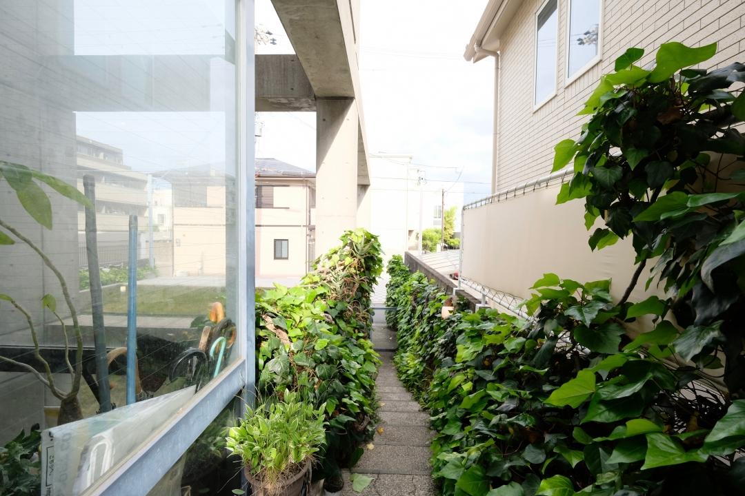 大阪市住吉区帝塚山中の売買物件/街へと続くアプローチ