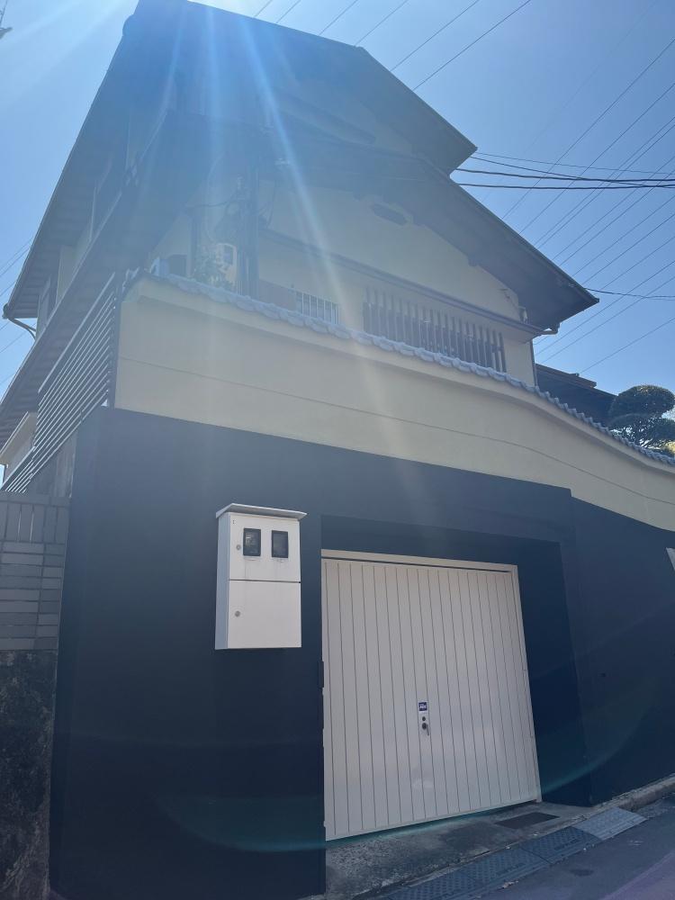 吹田市山田西３の売買物件/ビルトインガレージの様子。
