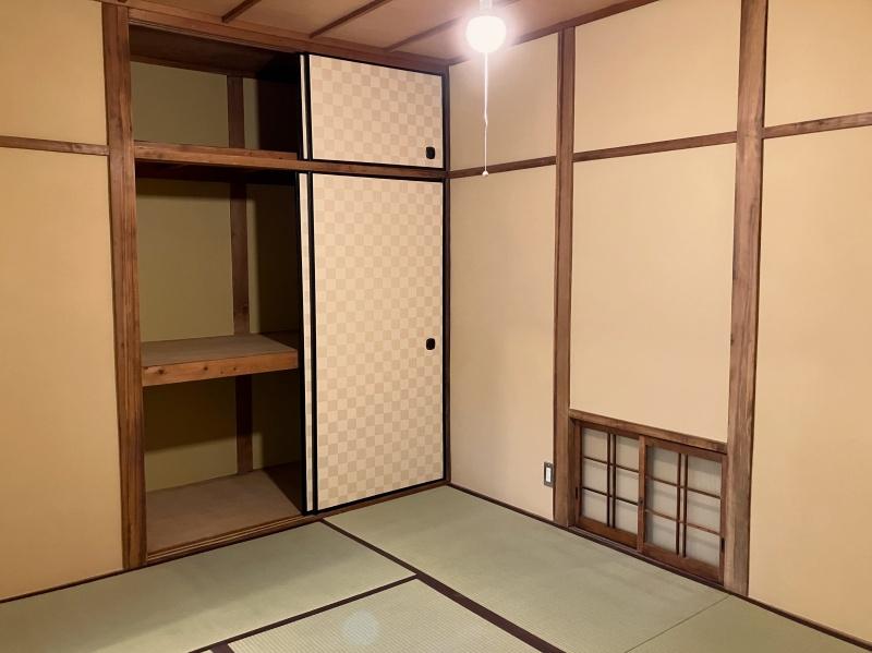 大阪市東淀川区菅原7の賃貸物件/キッチンの向かいの和室、落ち着きます。(102)