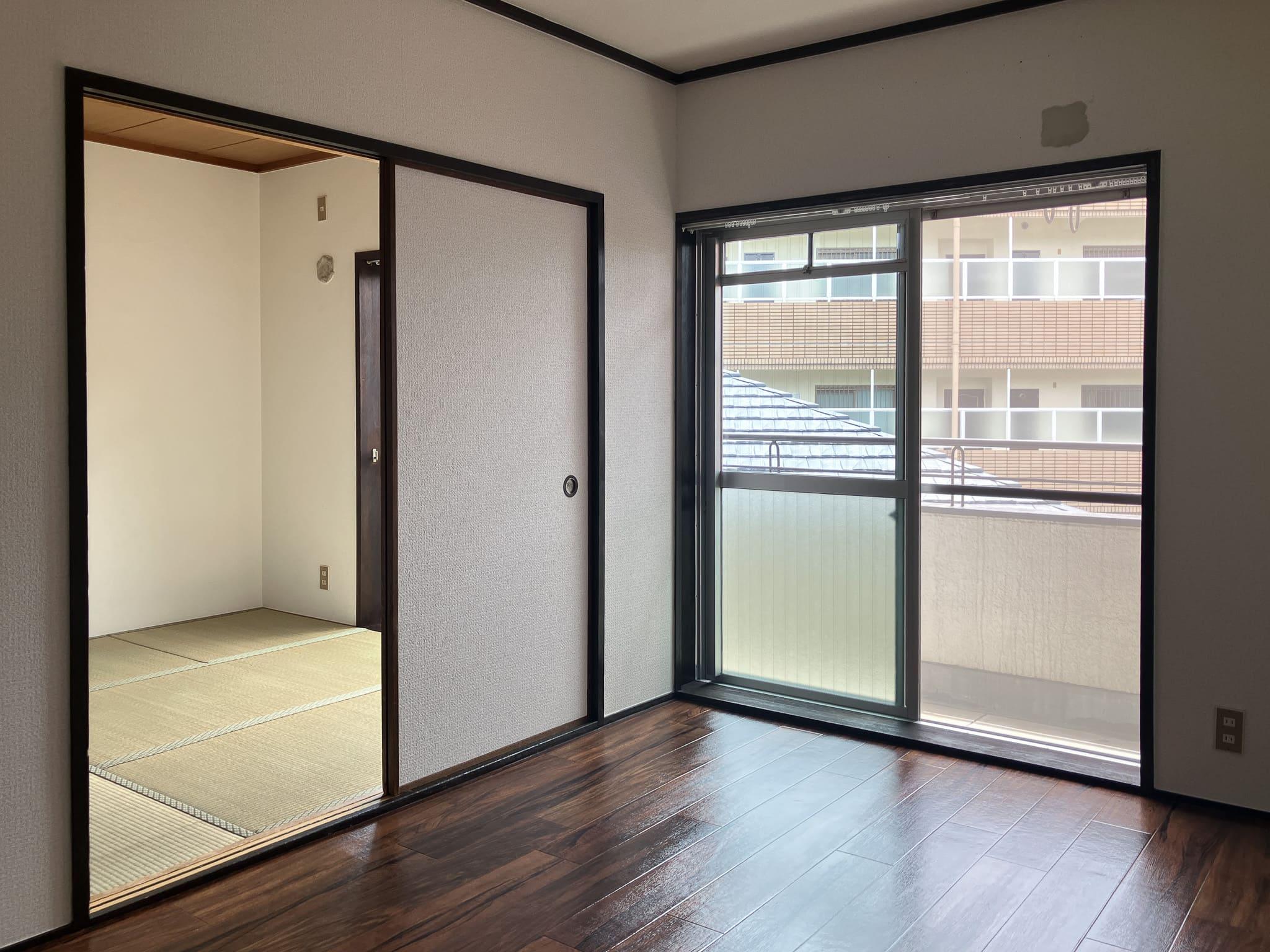 大阪市住吉区上住吉２丁目の賃貸物件/ふすまで仕切れます。