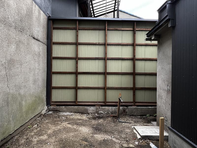 大阪市北区豊崎１丁目の賃貸物件/庭付きで植栽のある店舗もつくれます。