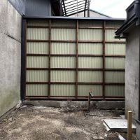 大阪市北区豊崎１丁目の賃貸物件/庭付きで植栽のある店舗もつくれます。