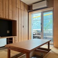 大阪市港区磯路2の賃貸物件/リビング。珍しい掘りごたつ！