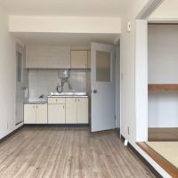 大阪市東淀川区豊里４丁目の賃貸物件/窓側からLDKを見る。