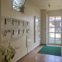 大阪市東淀川区豊里４丁目の賃貸物件/エントランス。可愛らしい雰囲気。