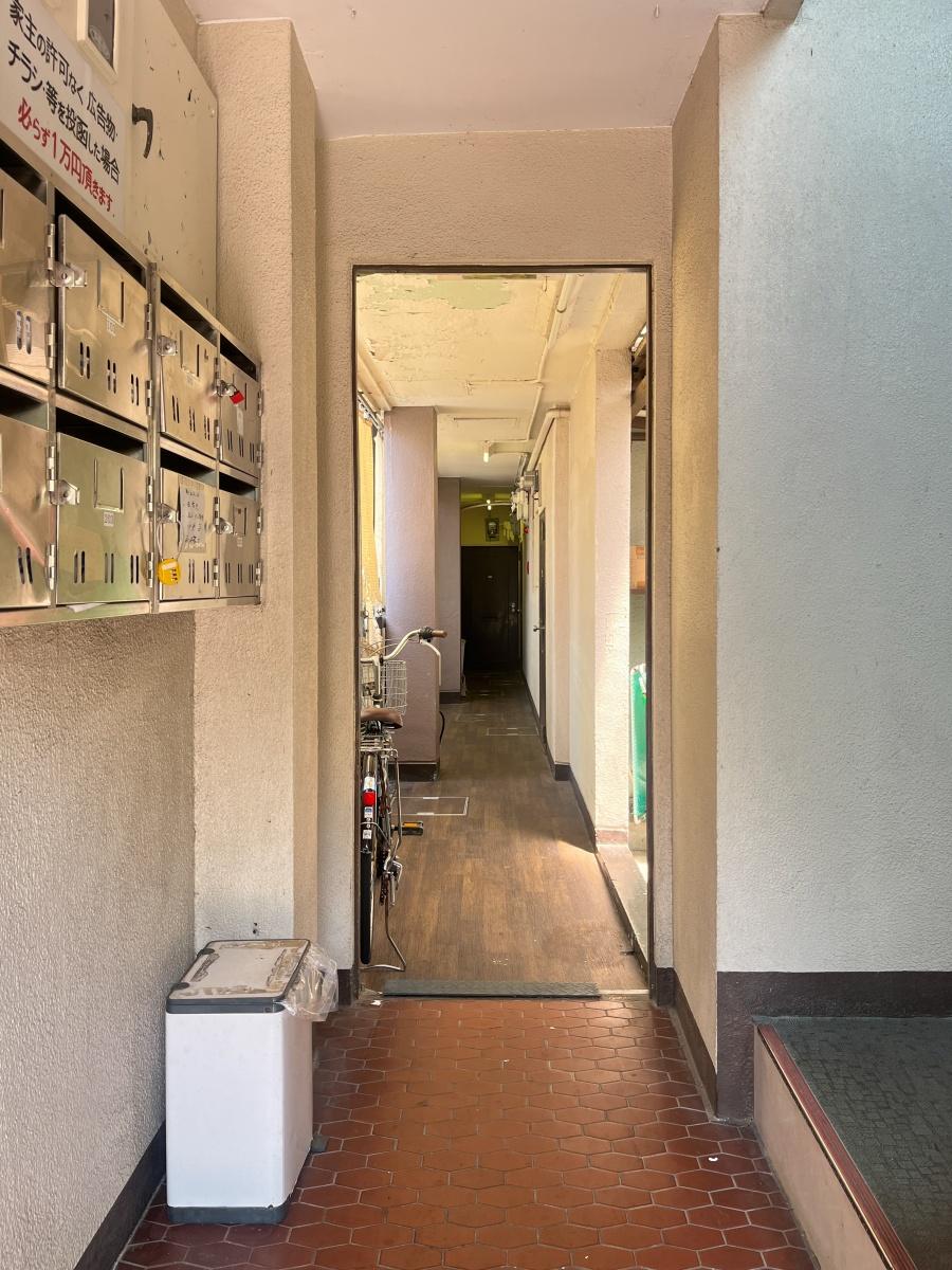 大阪市東住吉区南田辺4の賃貸物件/1階共有部。