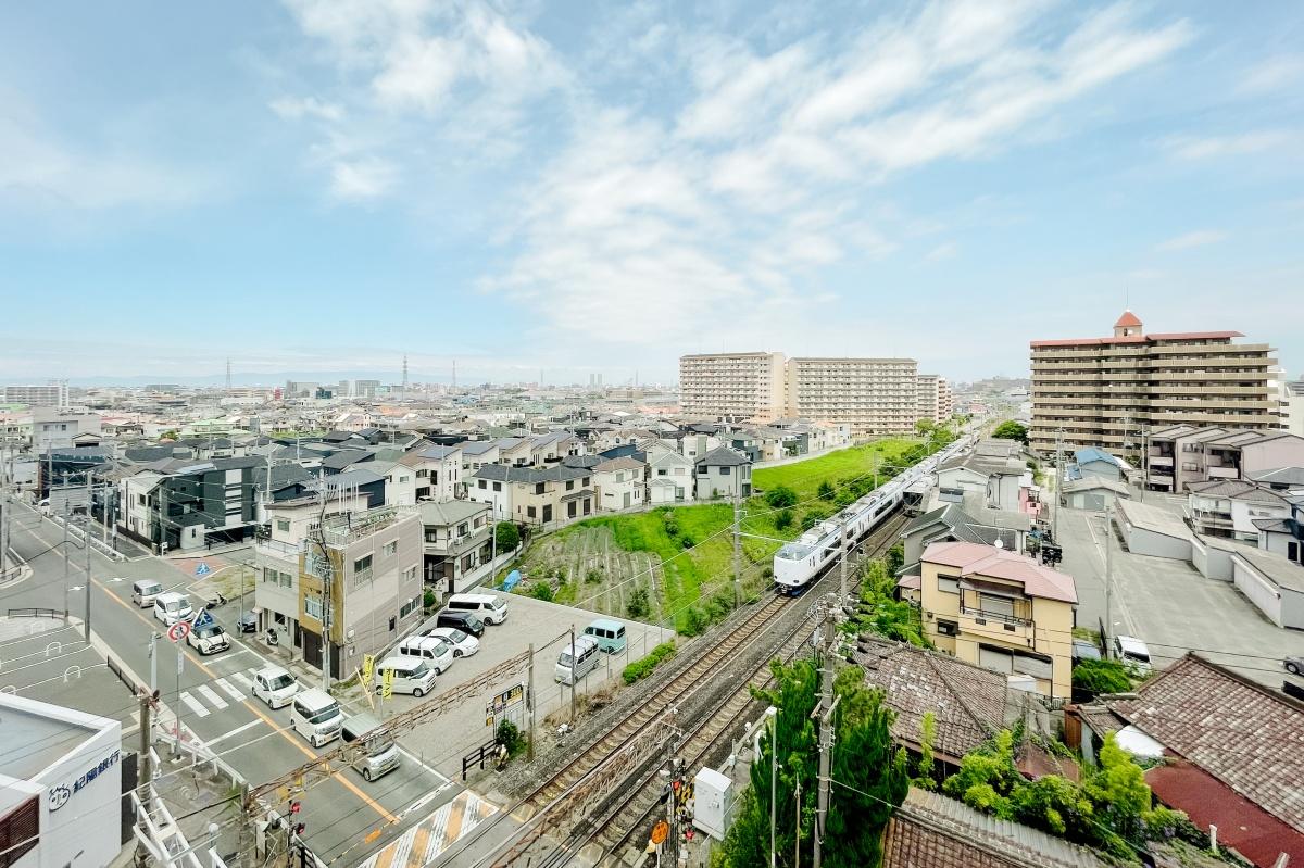 大阪府岸和田市大町の賃貸物件/そして、この景色。大阪市内から少し離れる理由のひとつです。