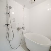 大阪府岸和田市大町の賃貸物件/お風呂は浴槽を新調。ちゃんと湯船につかれます。