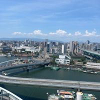 大阪市西区江之子島１丁目の売買物件/マンションの外階段からパシャリ。