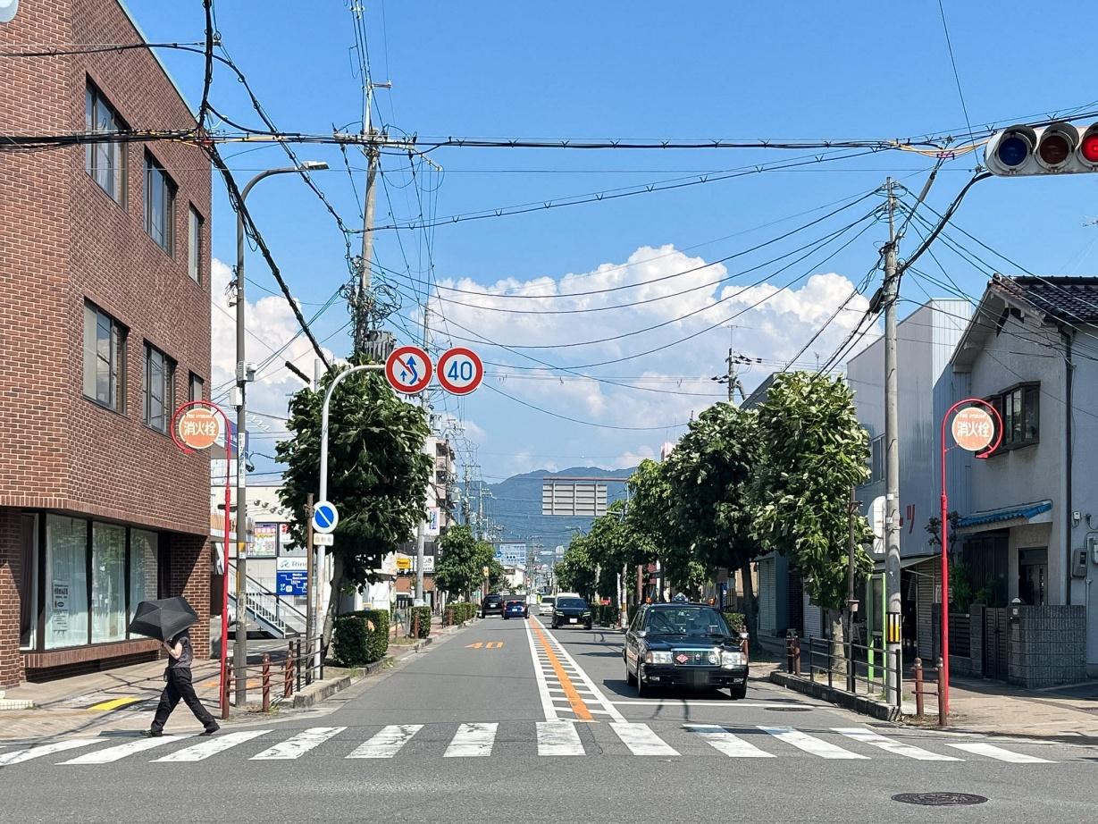 大阪府八尾市安中町1丁目の賃貸物件/落ち着いた街並み。