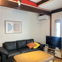 大阪府東大阪市菱屋西1丁目の賃貸物件/共用リビング。食事をしたりテレビをみたり。