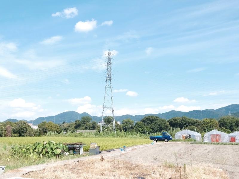 大阪府南河内郡河南町大ヶ塚の売買物件/こんな景色に出会えるのも、ここへ来る楽しみのひとつ。