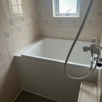 大阪市住之江区北加賀屋2丁目の賃貸物件/お風呂は小さめですが入れ替えられています