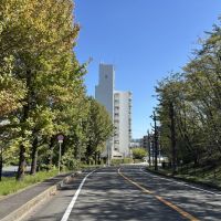堺市南区原山台1丁の売買物件/駅からマンションに向かう道。最寄りの「栂・美木多」駅からは難波までは約30分です。