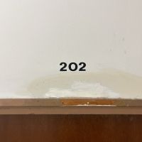 大阪市西区阿波座1丁目の賃貸物件/202号室の入口。
