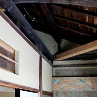 大阪市生野区生野西1丁目の賃貸物件/あえて見せた小屋裏がいいアクセントに