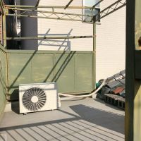 大阪市東住吉区田辺５丁目の賃貸物件/増築されたバルコニー