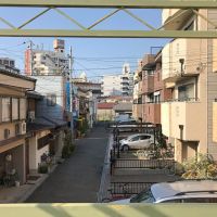 大阪市東住吉区田辺５丁目の賃貸物件/西には路地