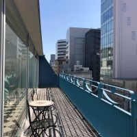大阪市中央区南本町2丁目の賃貸物件/MTGルームにもくつろげるテラス席付き