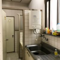大阪市中央区今橋２丁目の賃貸物件/給湯室とトイレは共用