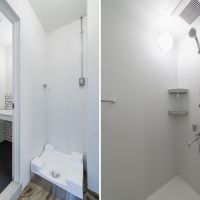 大阪市東成区東中本３丁目の賃貸物件/共用のシャワールーム・洗濯機もあります（写真は洗濯機設置前）