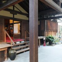 大阪市中央区谷町６丁目の賃貸物件/母屋前のこのスペースで季節のイベントやマルシェが行われます