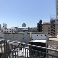 大阪市北区長柄西1丁目の賃貸物件/最上階なので、抜けていて風も通ります。