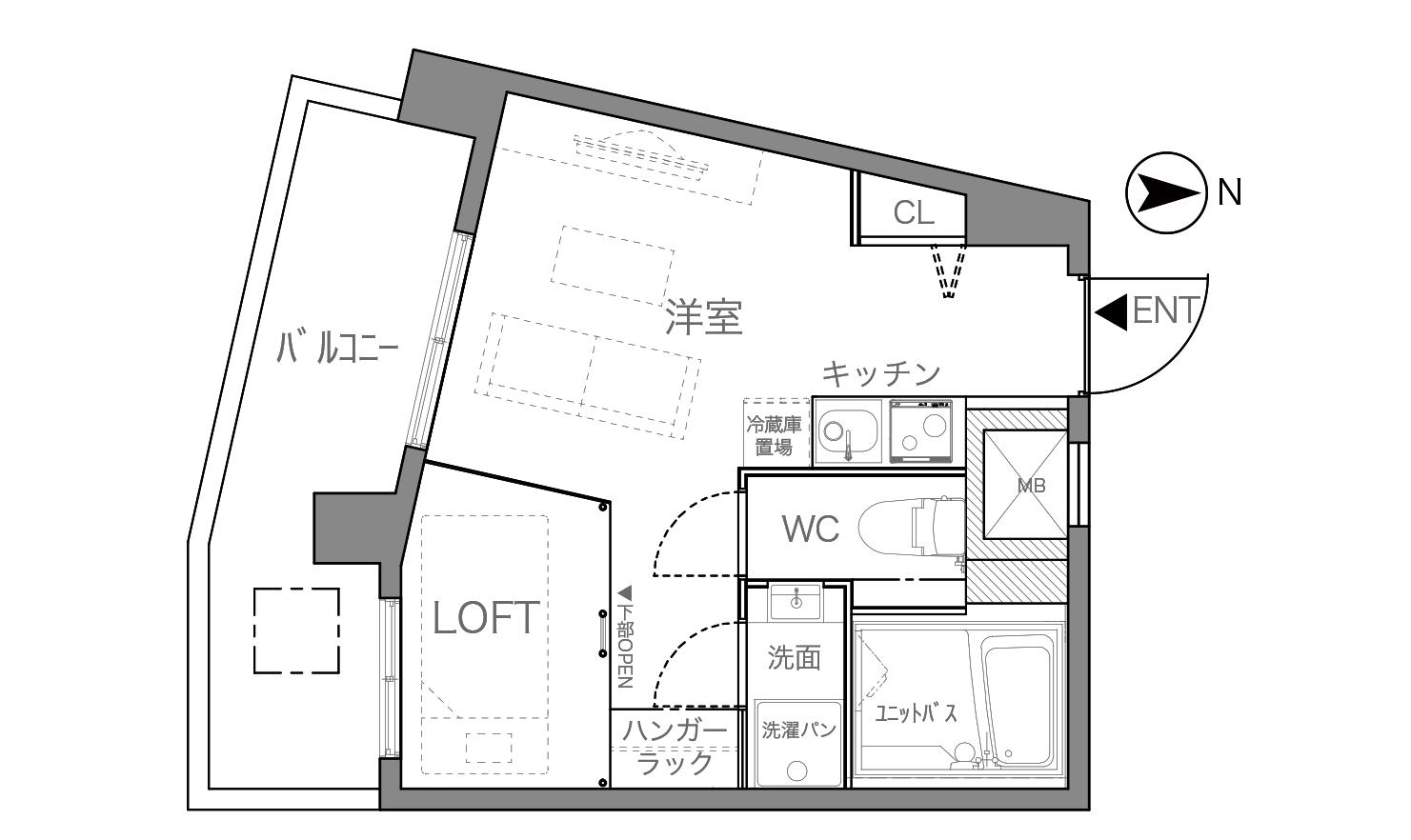 大阪市北区長柄西1丁目の賃貸物件