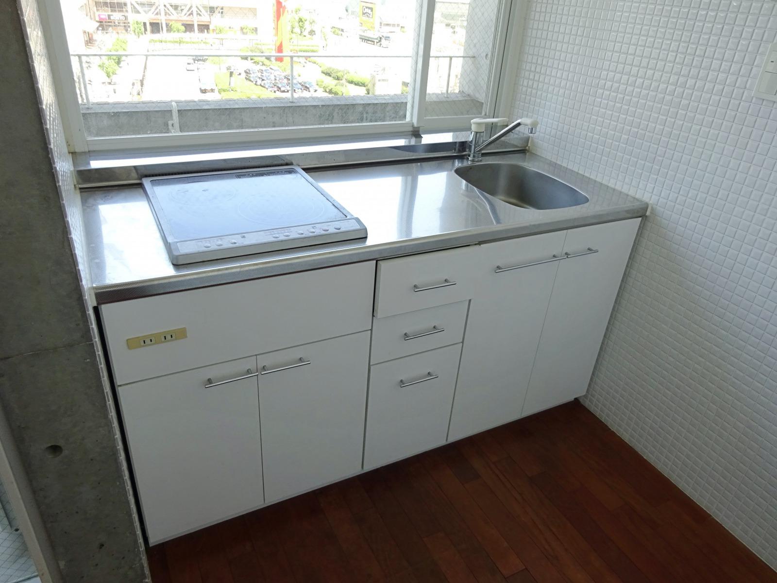 堺市堺区栄橋町の賃貸物件/景色が良いキッチン