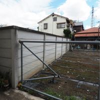 目黒区目黒本町の賃貸物件/勝手口の外