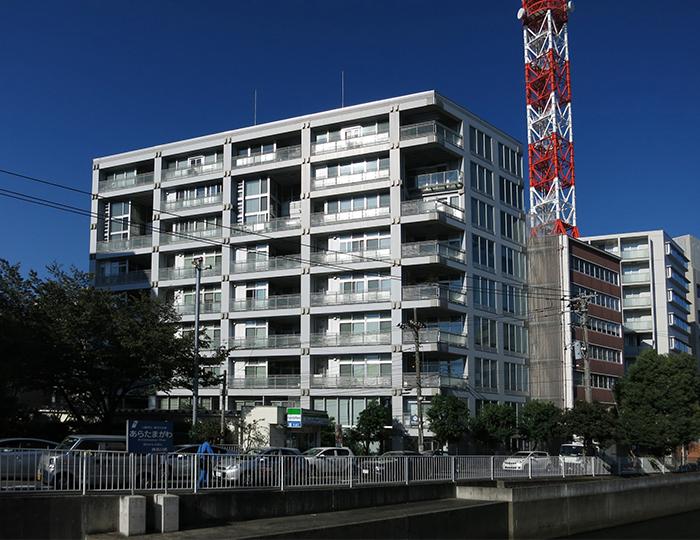 横浜市西区北幸の賃貸物件/外観もキリリとした雰囲気