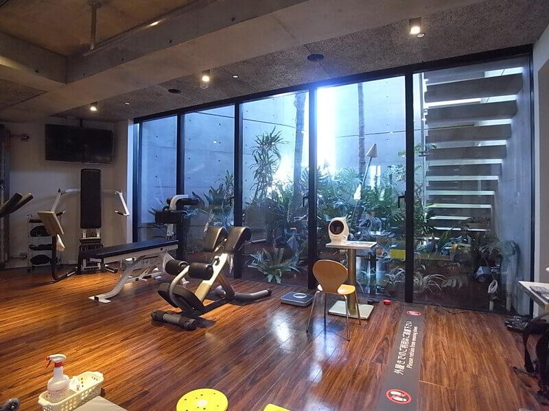 杉並区久我山の賃貸物件/1階にはトレーニングルームもつくっちゃいました。