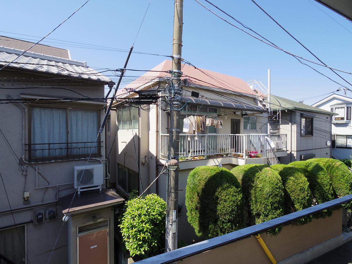 豊島区駒込の賃貸物件/バルコニーからの眺め