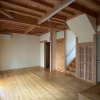 杉並区下井草の賃貸物件/1階：キッチンからリビングがしっかり見えます
